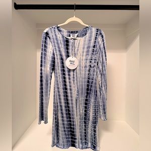 Princess Polly Blue Tie Dye Dress